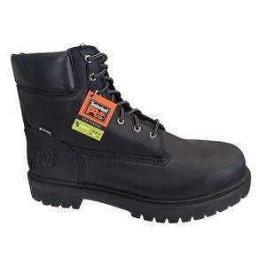 Timberland Pro Direct Attach 6” Steel Toe Waterproof Black Boot Men’s 13W New